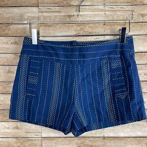 Tulle Navy Shorts Multicolor Thread Design sz 4